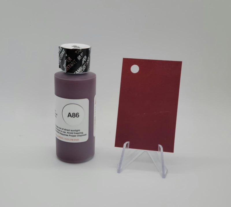 A86 Premixed OEM Color 1oz bottle