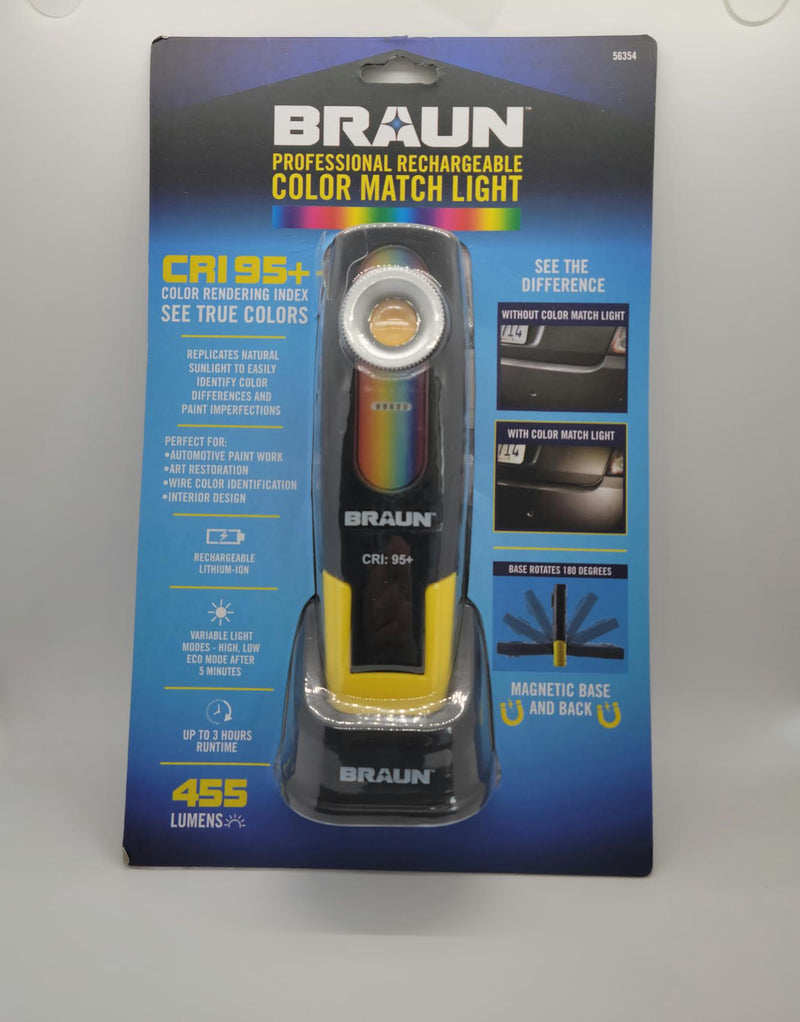 Braun Professional Rechargeable Color Match Light