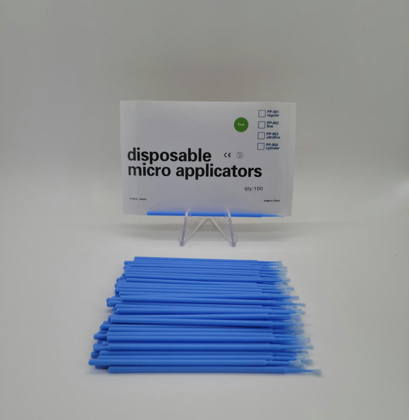 Disposable Micro Applicators - Fine blue